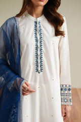 PORCELAIN PETAL - 2PC (SHIRT & DUPATTA)