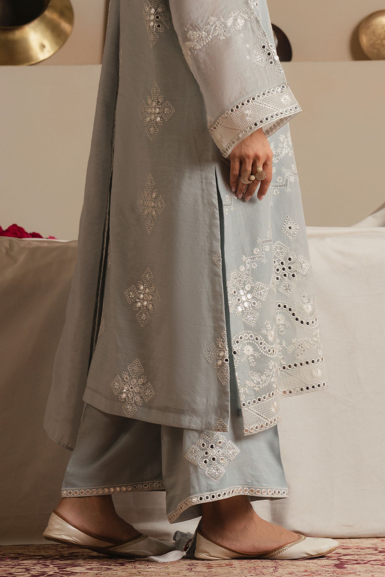 ARCTIC FROST -3PC (SHIRT, TROUSER & DUPATTA)