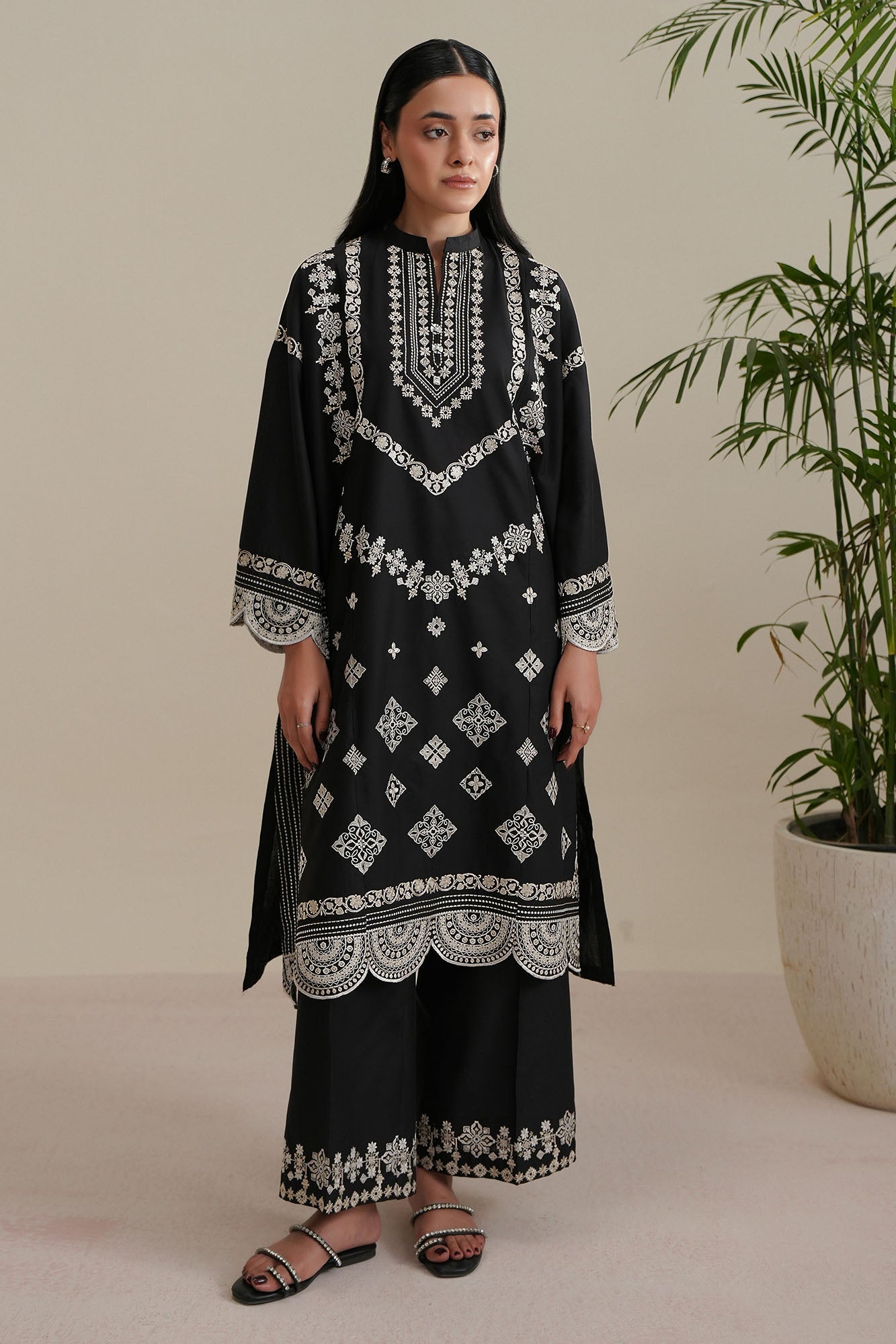 MYSTIC COAL-2PC (SHIRT & TROUSER)