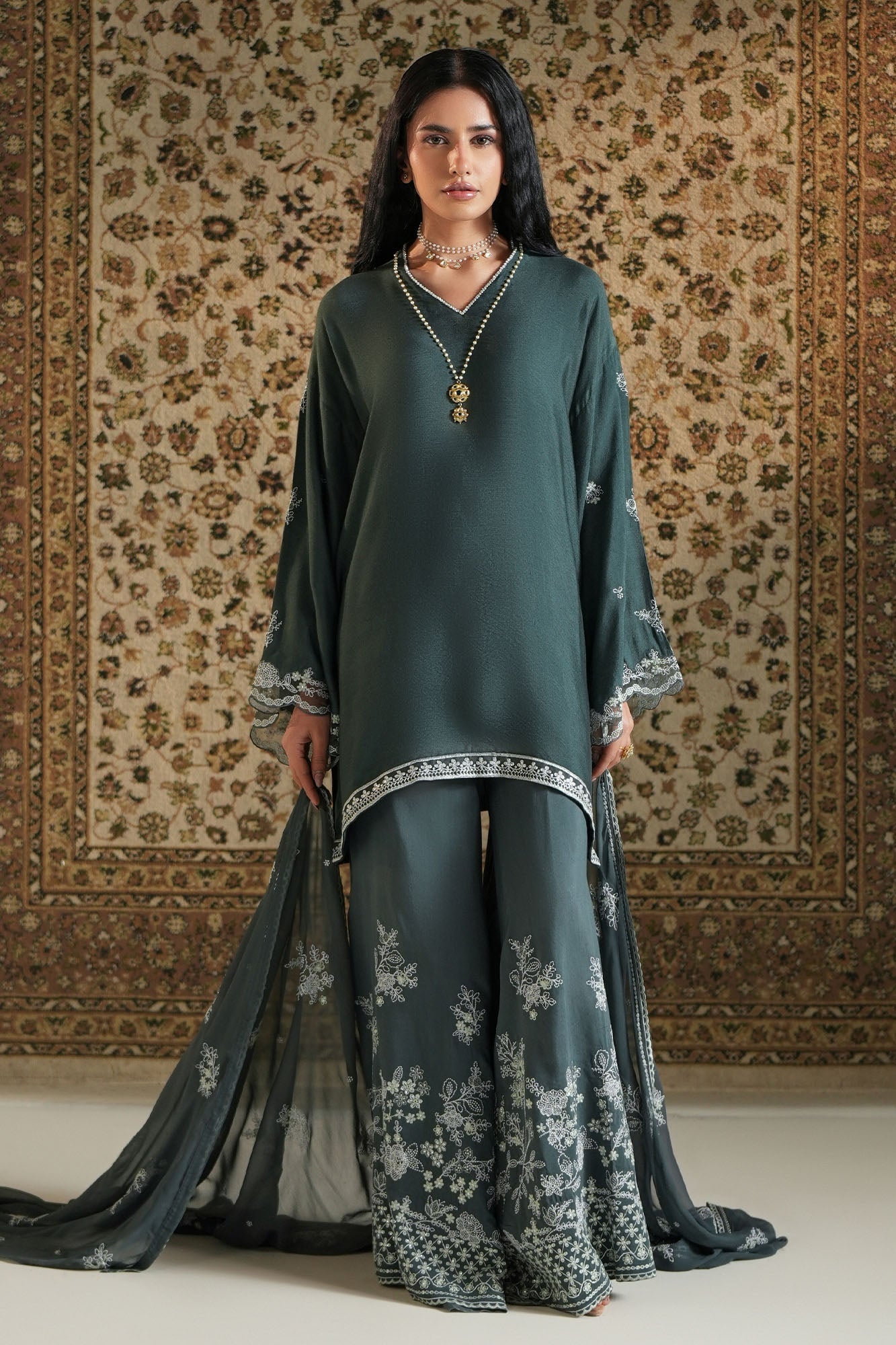 JADE COMET-3PC (SHIRT, TROUSER & DUPATTA)