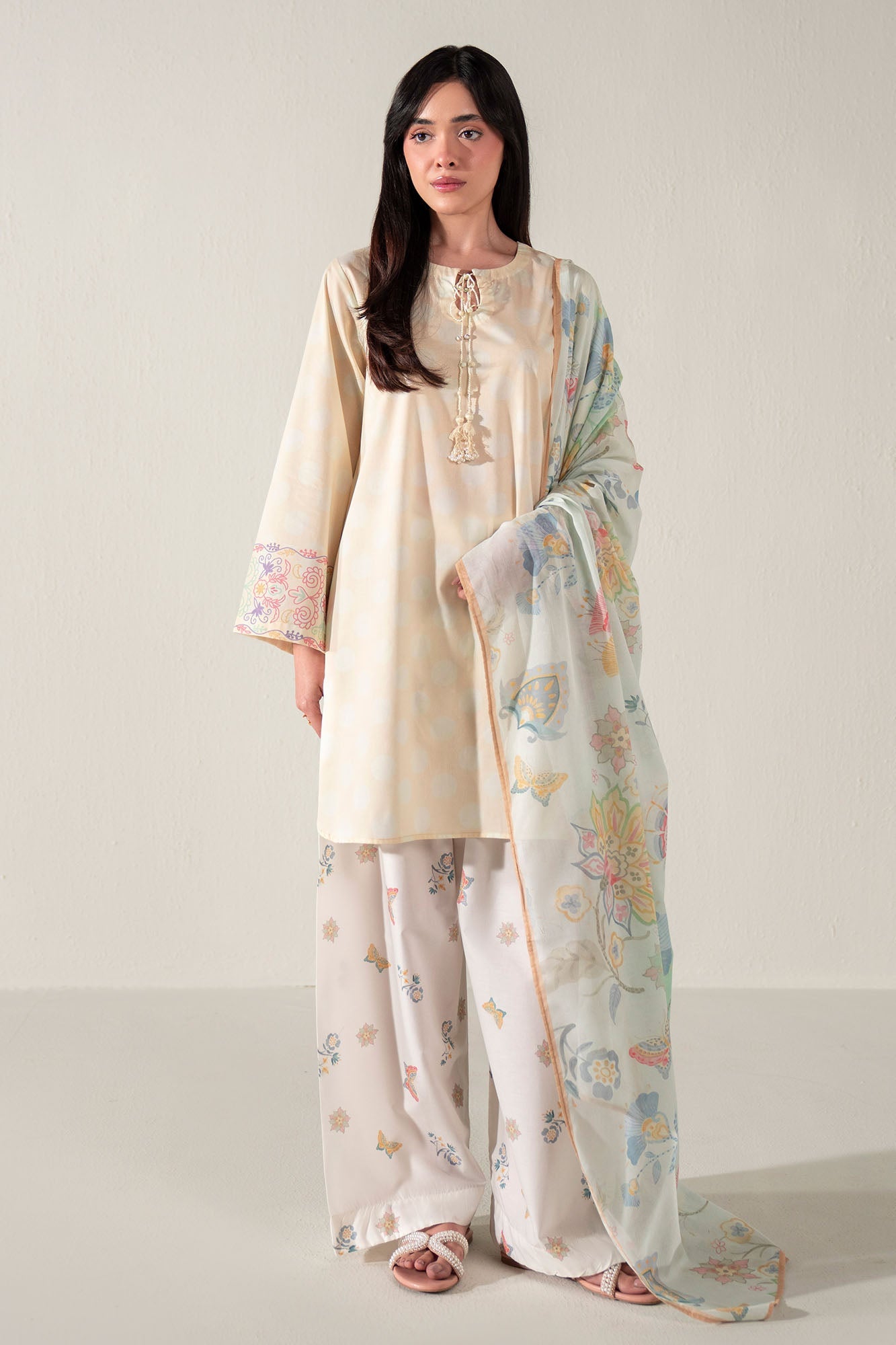 LEMON DROP-3PC (SHIRT, SHALWAR & DUPATTA)