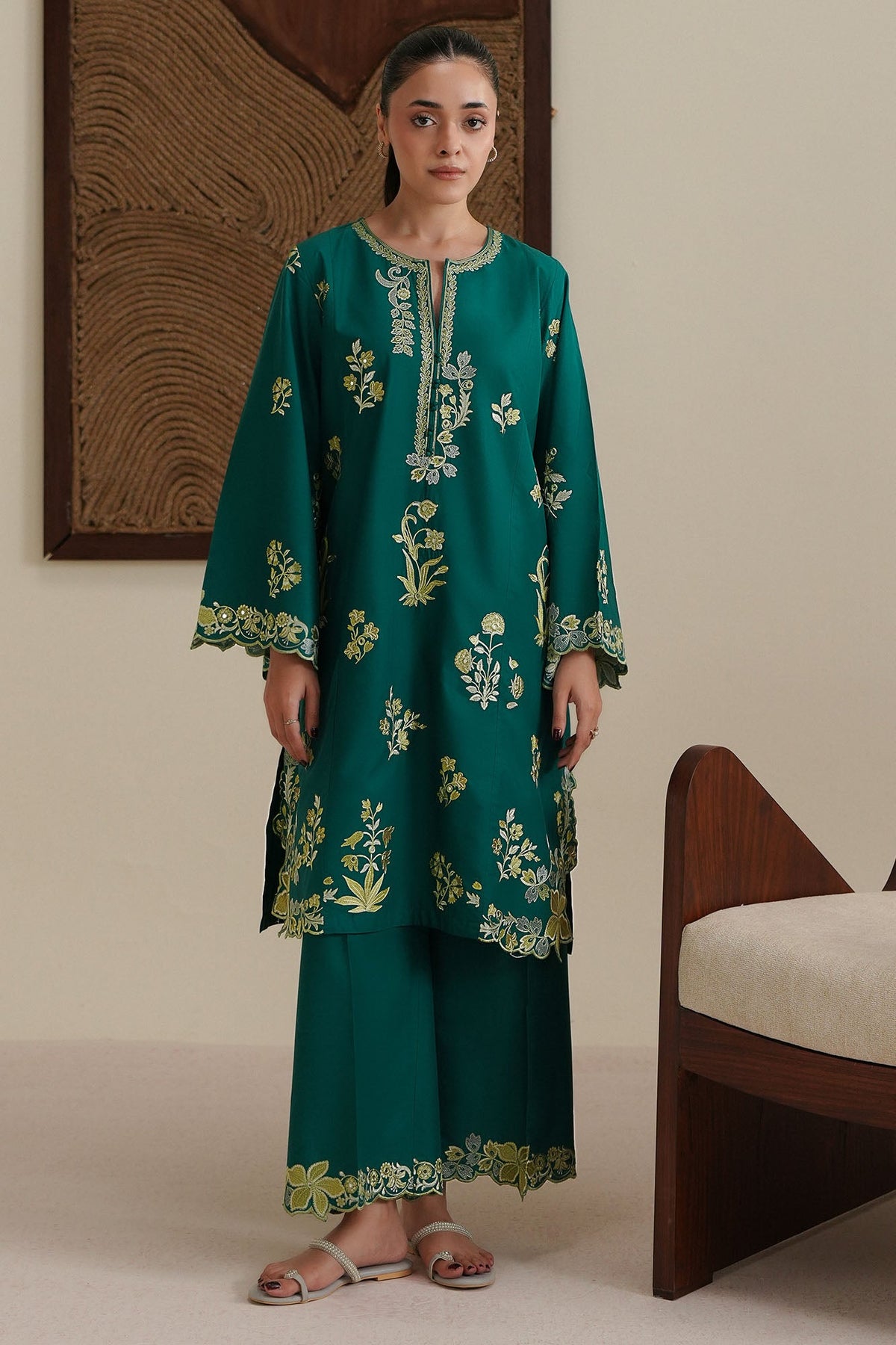 FOREST PINE-2PC (SHIRT & TROUSER)
