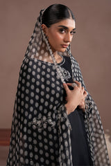 SILVER MINK-3PC (SHIRT, TROUSER & DUPATTA)