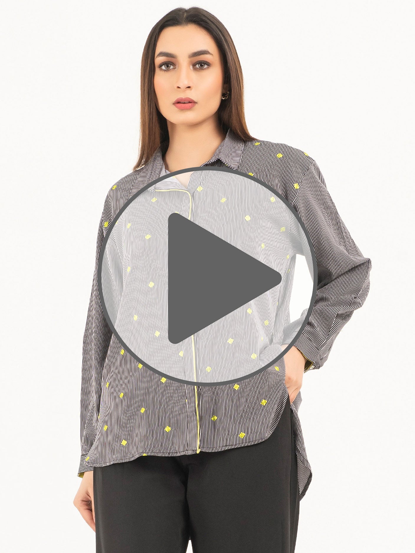 Viscose Kurti- Embroidered (Pret)