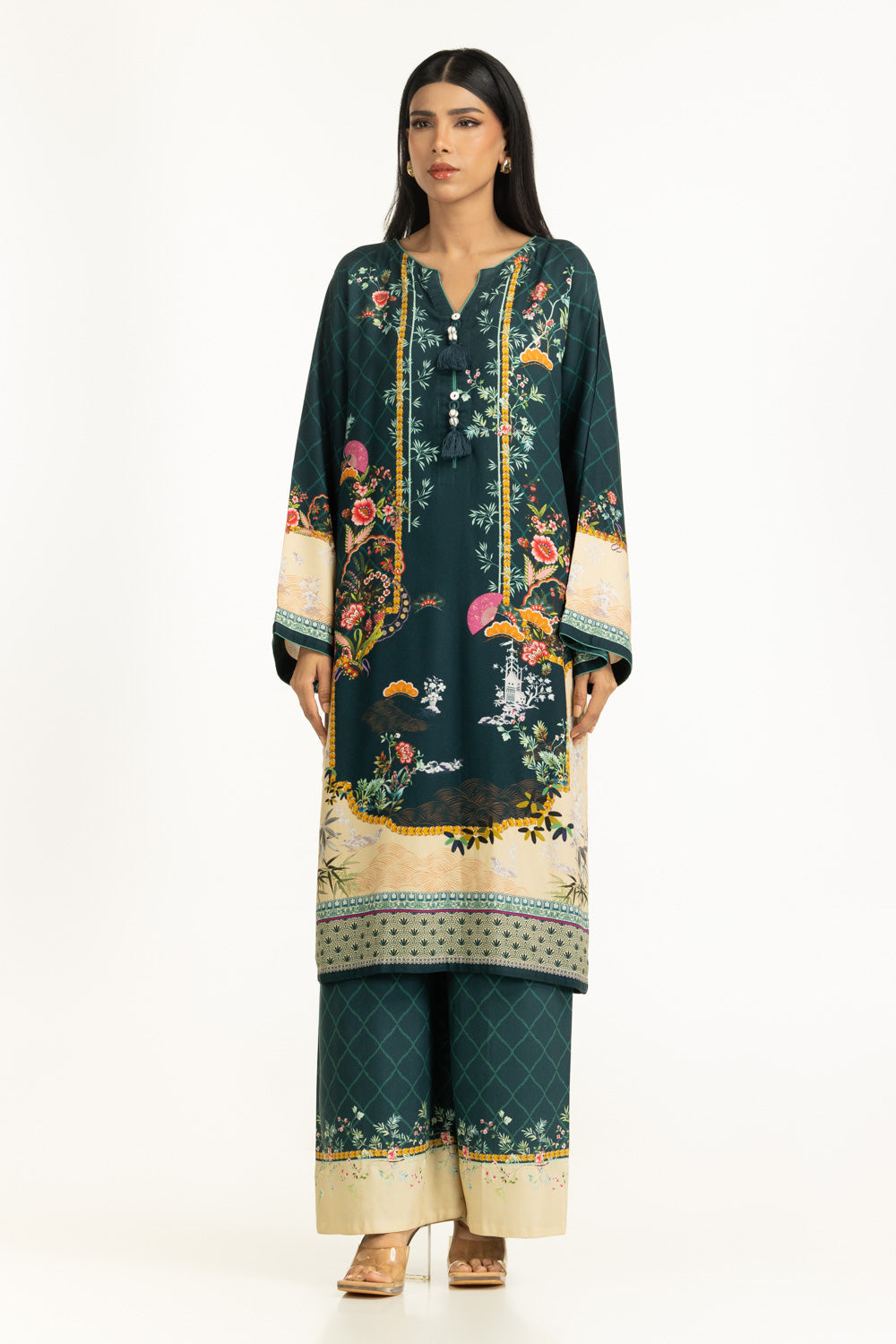 Viscose Crepe Printed Co-Ord Set