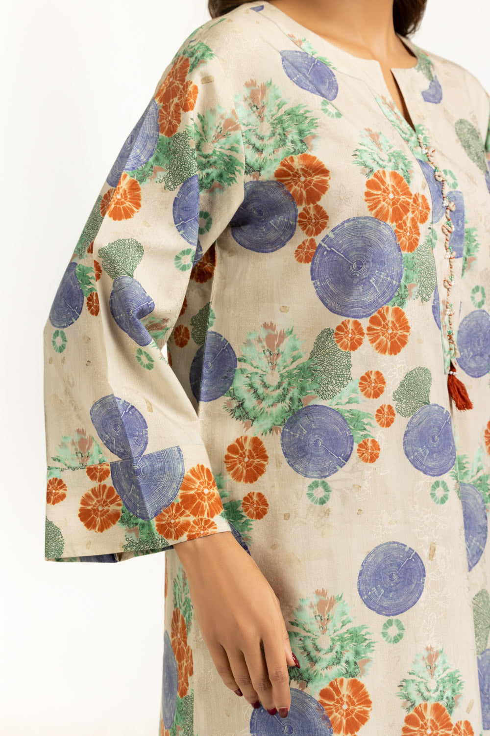 Viscose Jacquard Printed Co-Ord Set