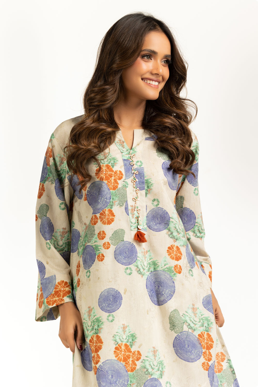 Viscose Jacquard Printed Co-Ord Set