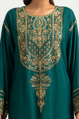Viscose Rawsilk Embroidered Co-Ord Set