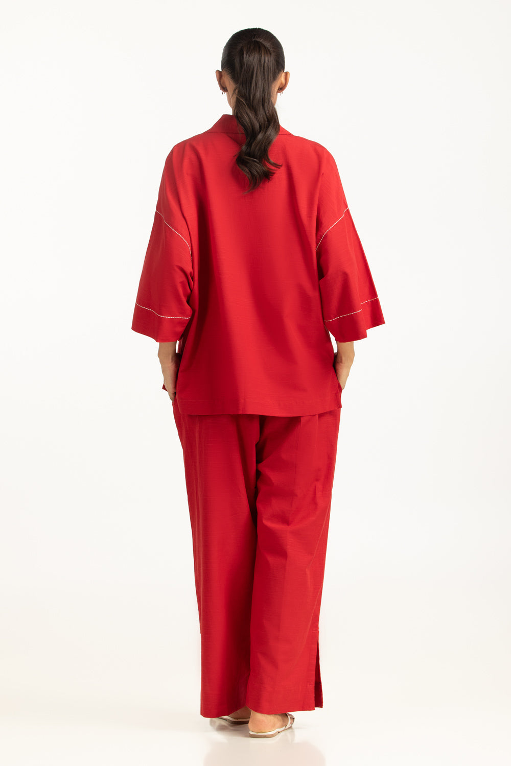Viscose Slub Co-Ord Set