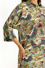 Viscose Slub Printed Co-Ord Set