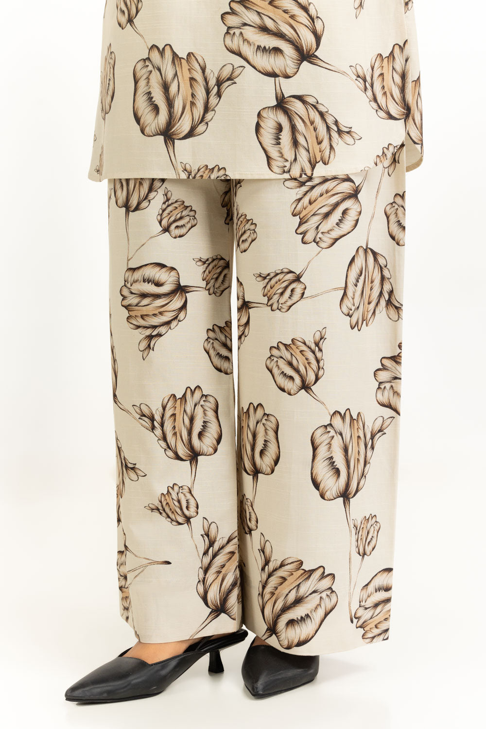 Viscose Slub Printed Co-Ord Set