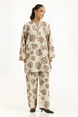 Viscose Slub Printed Co-Ord Set