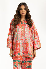 Viscose Slub Printed Co-Ord Set