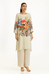 Viscose Slub Printed Co-Ord Set