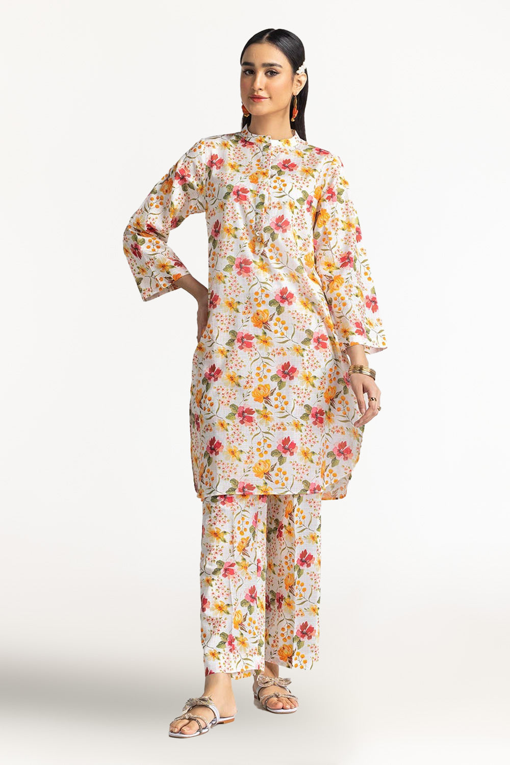 Dobby Printed Co-Ord Set