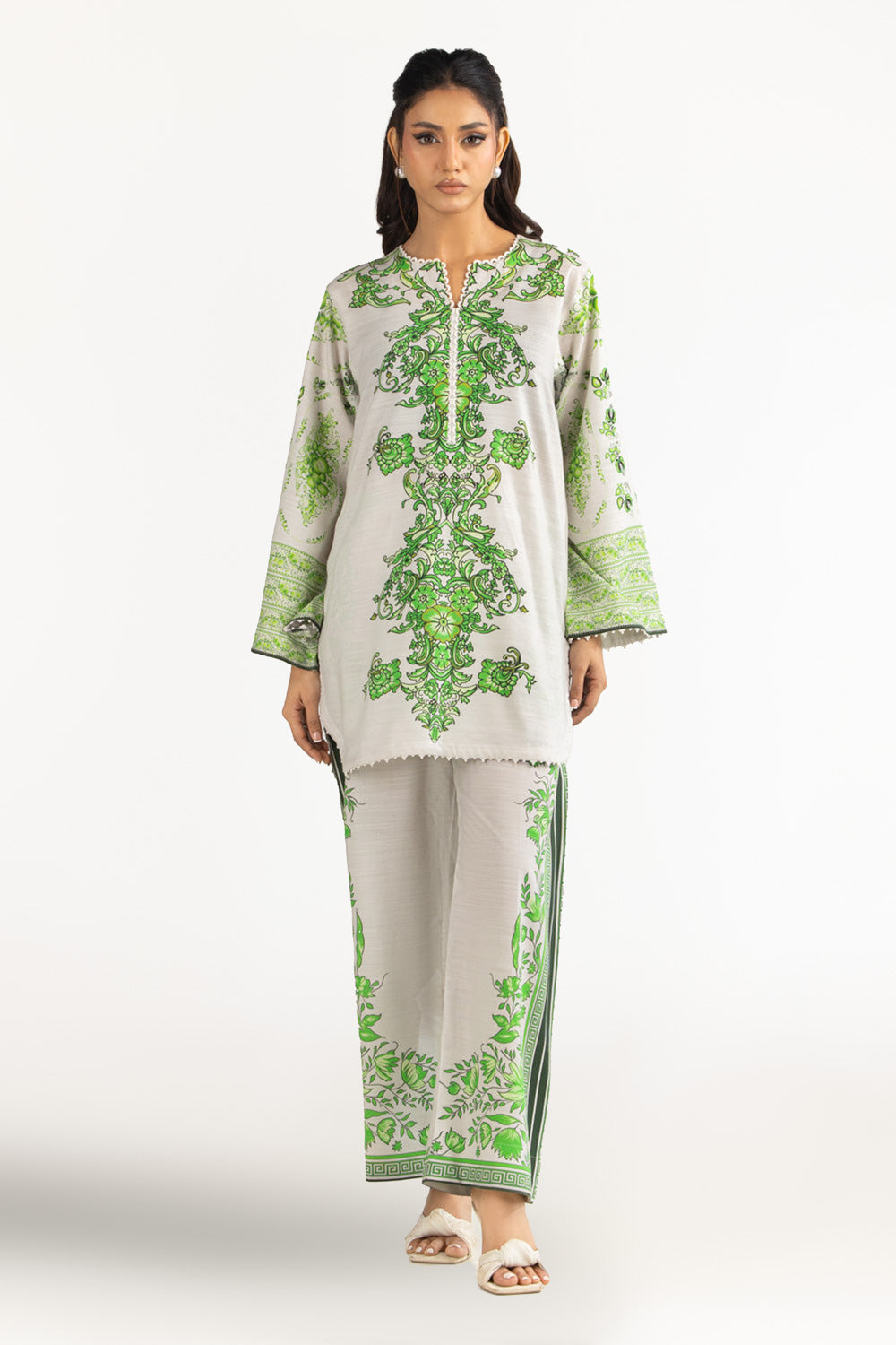 Cotton Viscose Printed Co-Oed Set