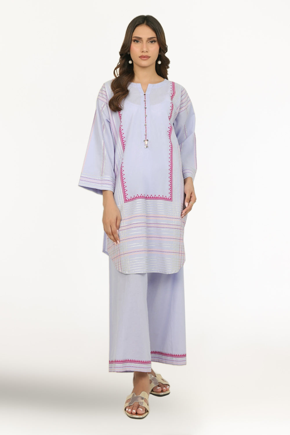 Cambric Block Printed Co-Ord Set