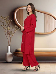 2 Piece Grip Winter Suit- Embroidered (Pret)