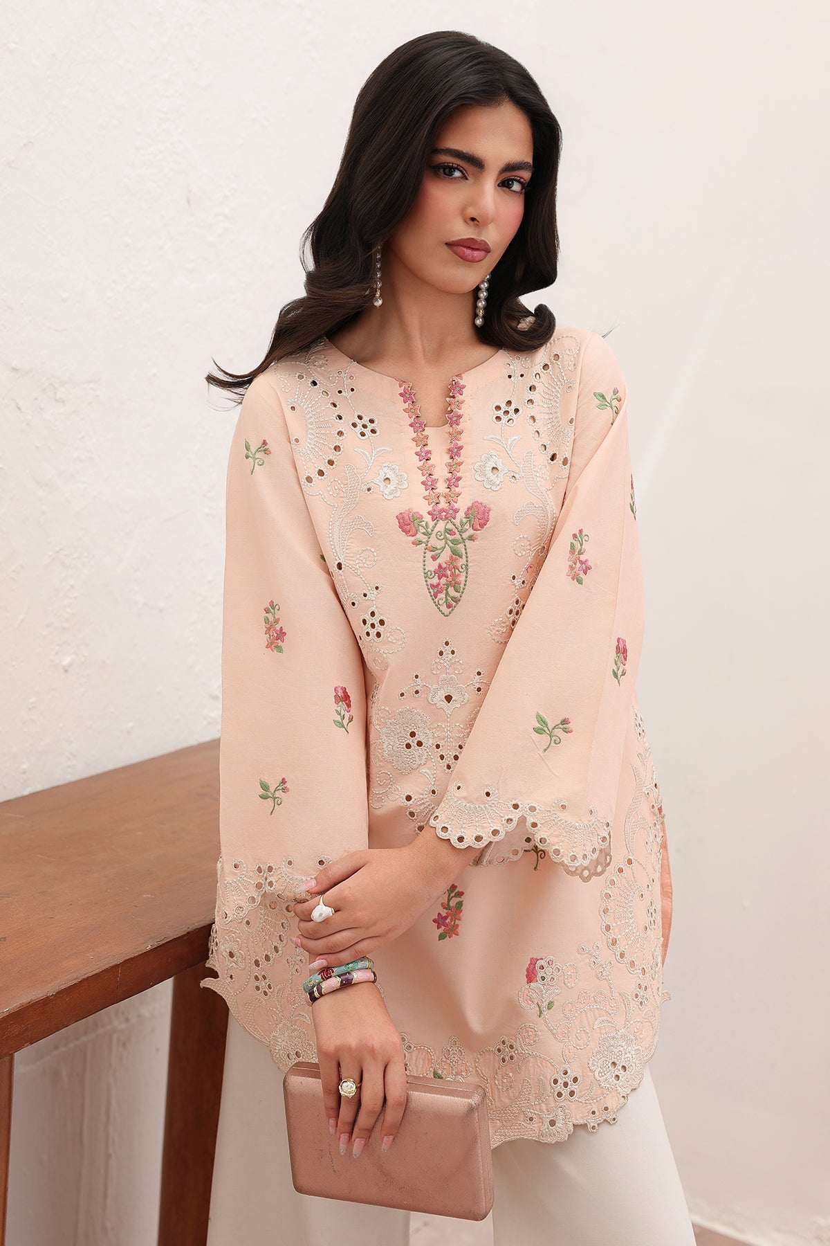 2-PC Stitched Embroidered Lawn Collection CNP-6-221