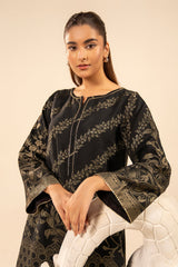 2-PC Printed staple jacquard shirt with cotton trouser  CPM-5-302S