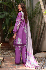 3-PC Stitched Embroidered Lawn Collection RM6-04P