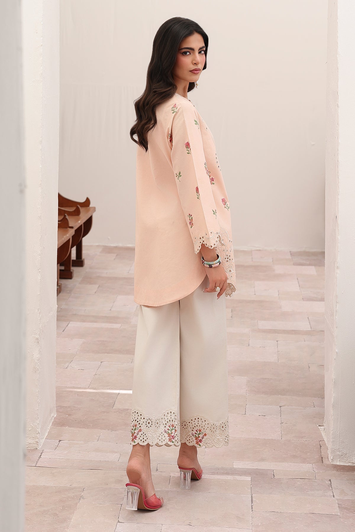 2-PC Stitched Embroidered Lawn Collection CNP-6-221