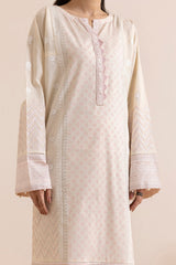 Embroidered Kurta Dupatta - 0656