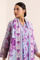 Embroidered Kurta Dupatta Trouser - 2633