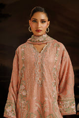Embroidered Kurta Dupatta Trouser - 0761