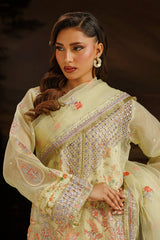 Embroidered Kurta Dupatta Trouser - 0770