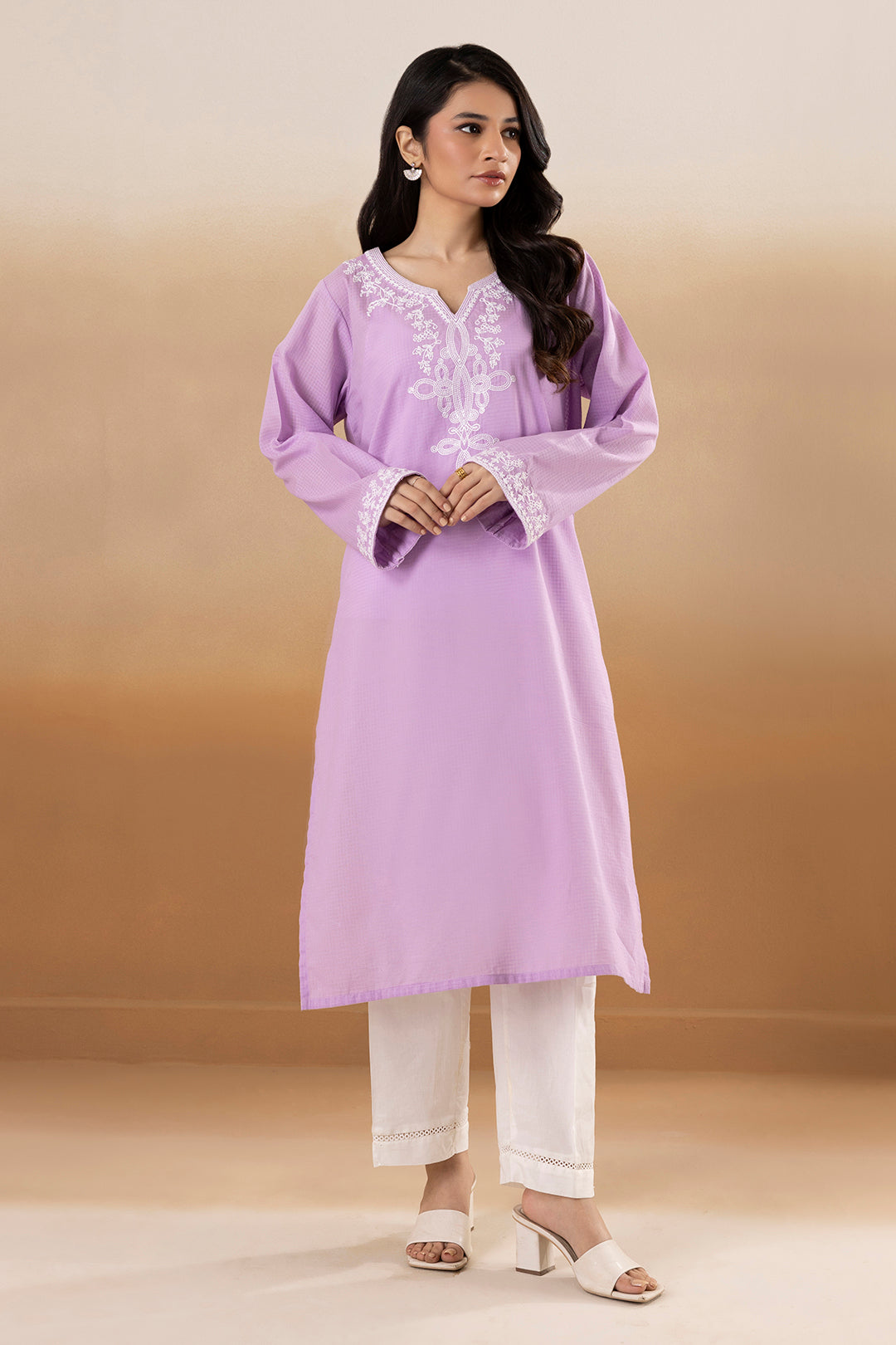 Embroidered Kurta - 2212