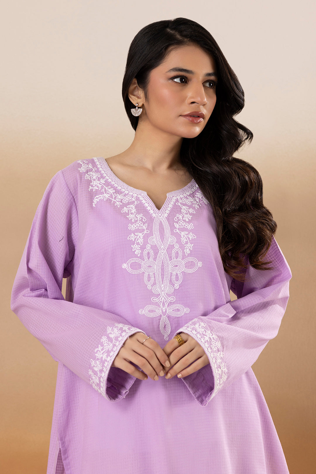 Embroidered Kurta - 2212