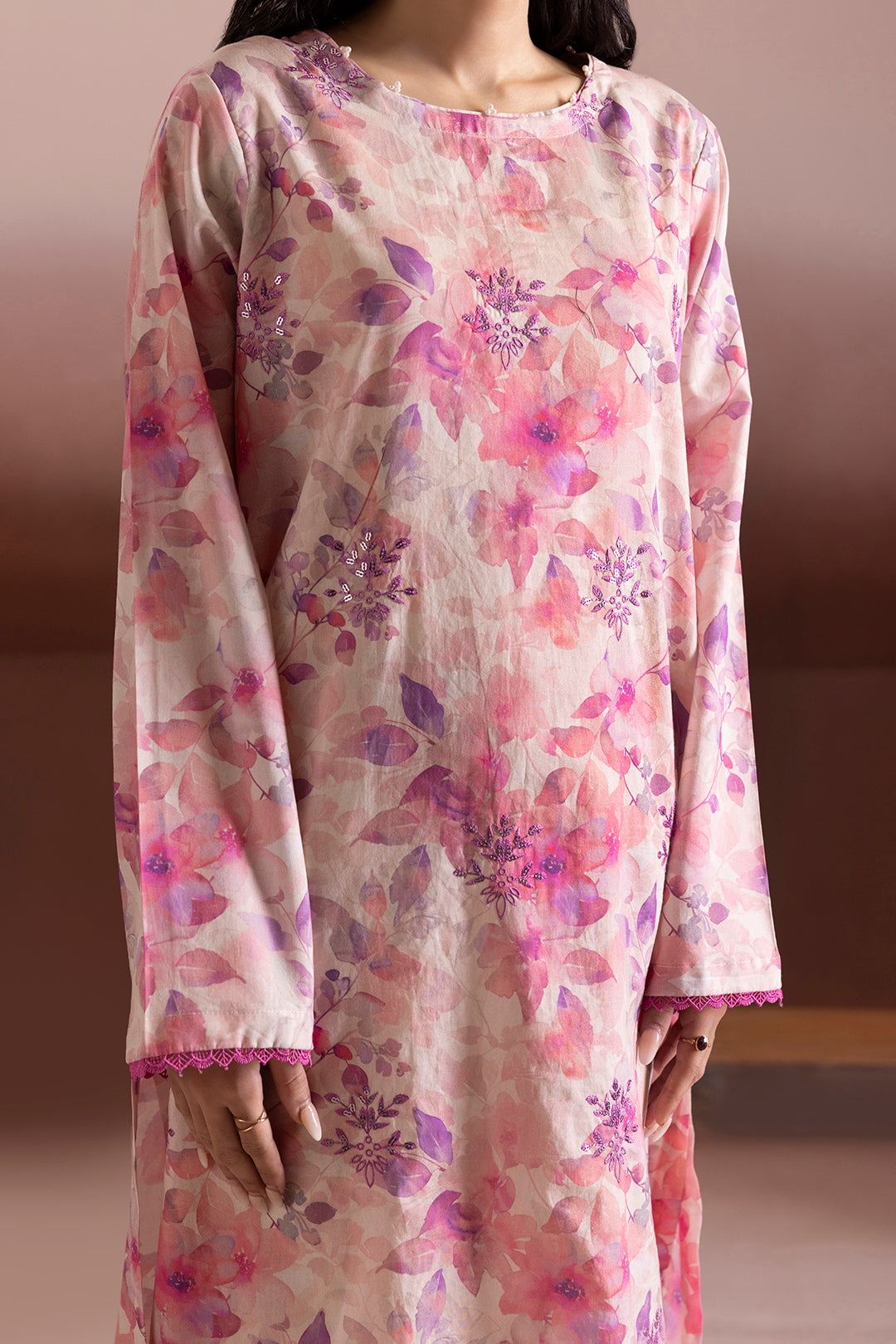 Embroidered Kurta - 2213