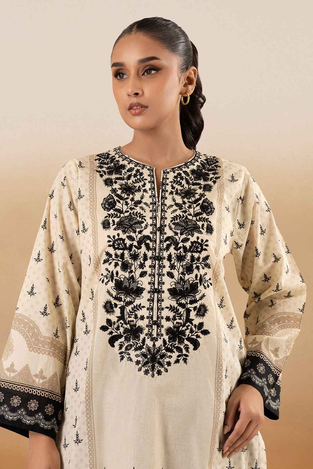 Embroidered Kurta - 2275