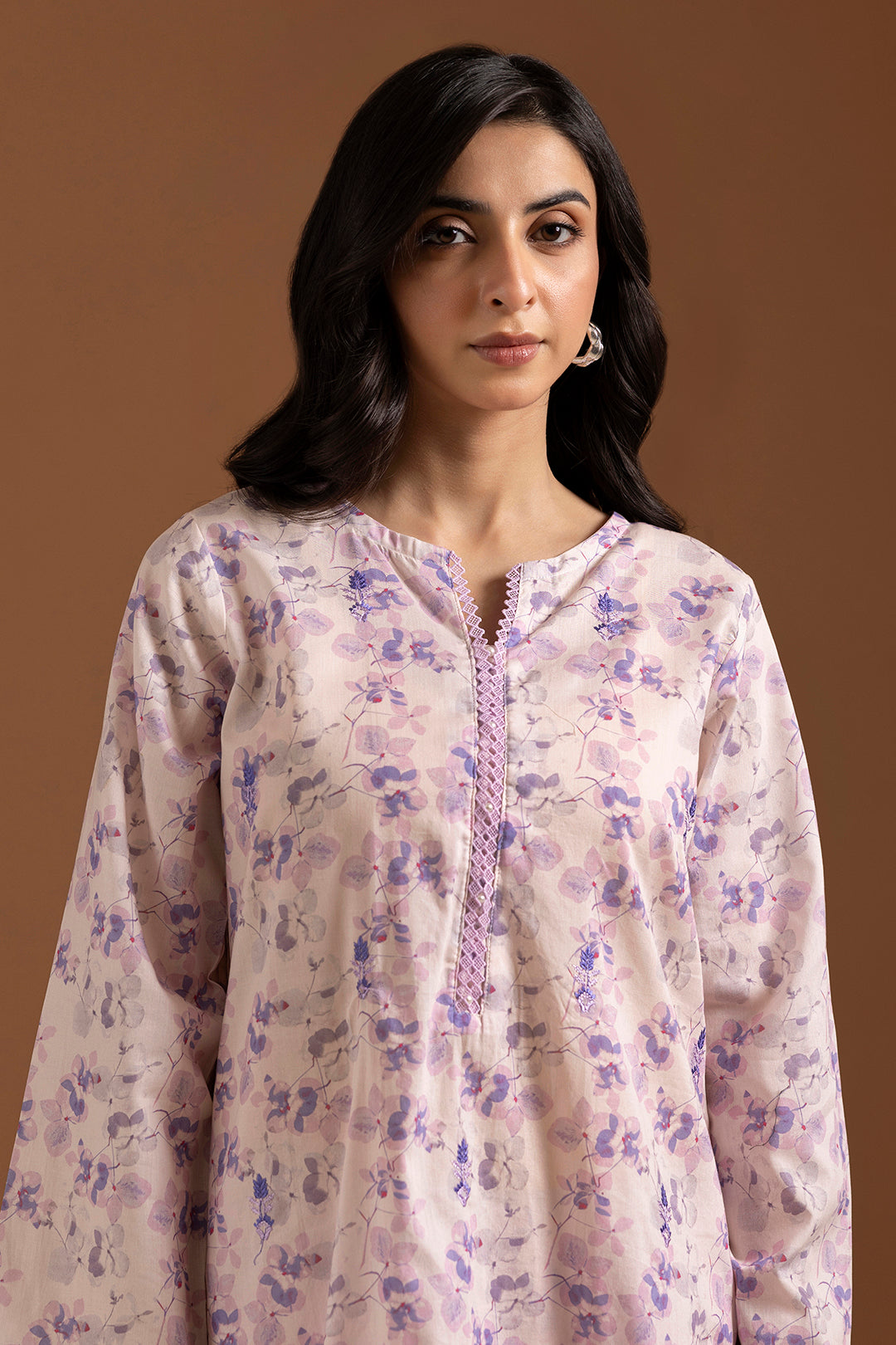 Embroidered Kurta Trouser - 1773