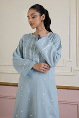 Embroidered Kurta Trouser - 2509