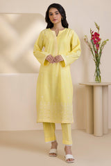 Embroidered Kurta Trouser - 2601