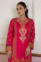 Embroidered Kurta Trouser - 1456