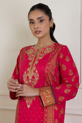 Embroidered Kurta Trouser - 1456