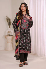 Embroidered Kurta Dupatta Trouser - 1633