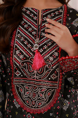 Embroidered Kurta Dupatta Trouser - 1633