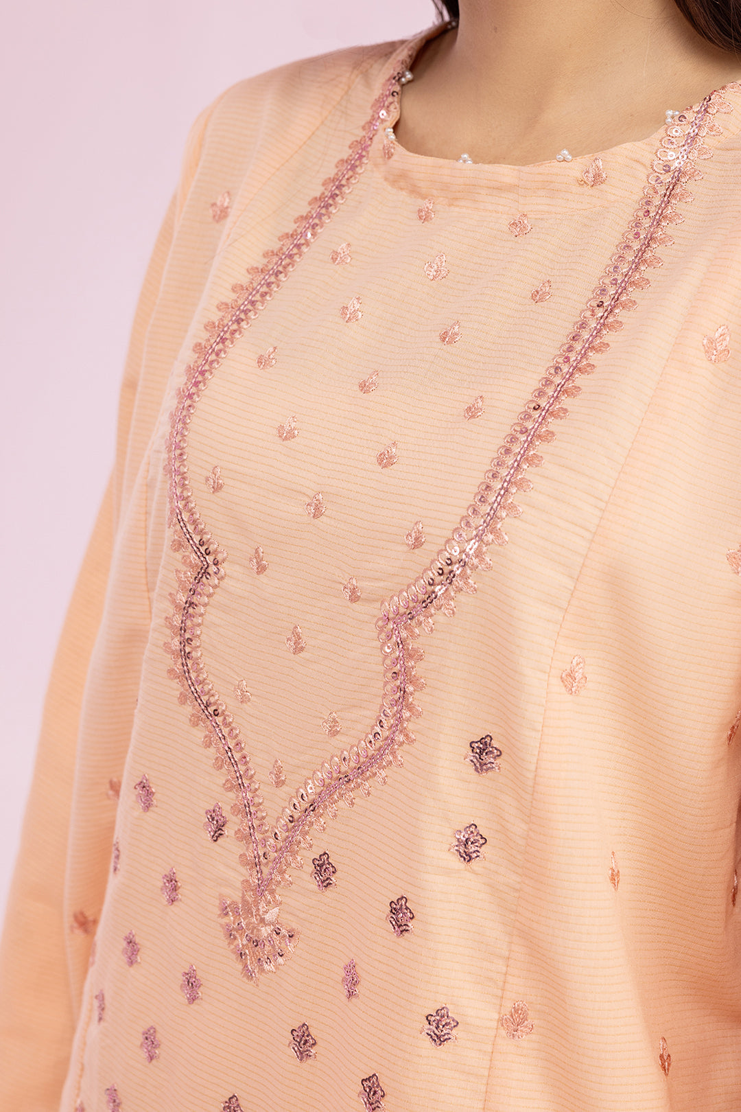 Embroidered Kurta Dupatta Trouser - 1991