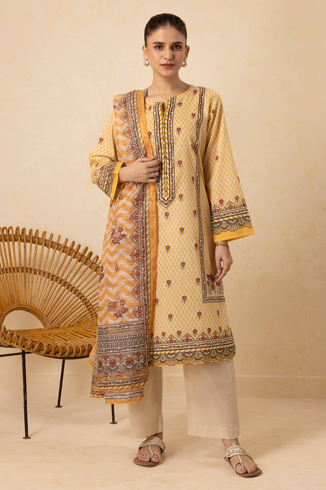 Kurta Dupatta Trouser - 2056