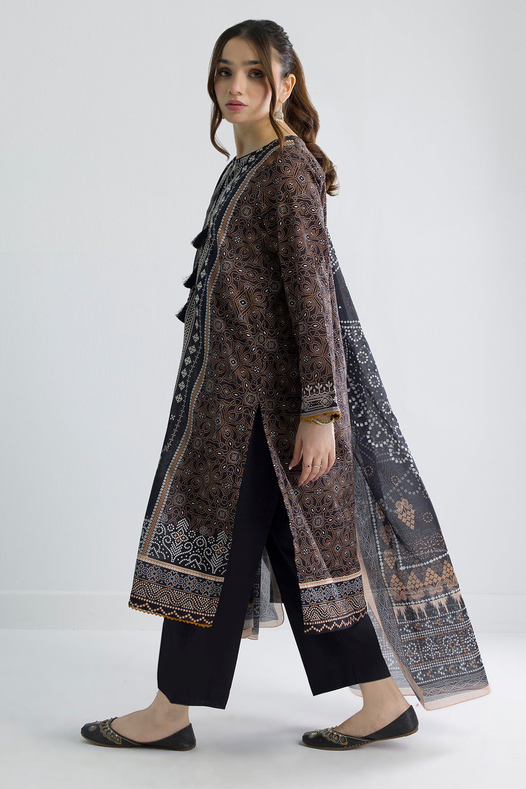 Kurta Dupatta Trouser - 2195
