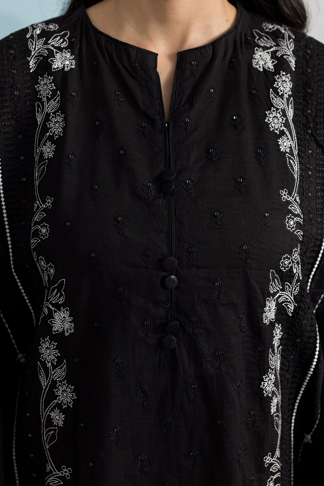 Embroidered Kurta Dupatta Trouser - 2838