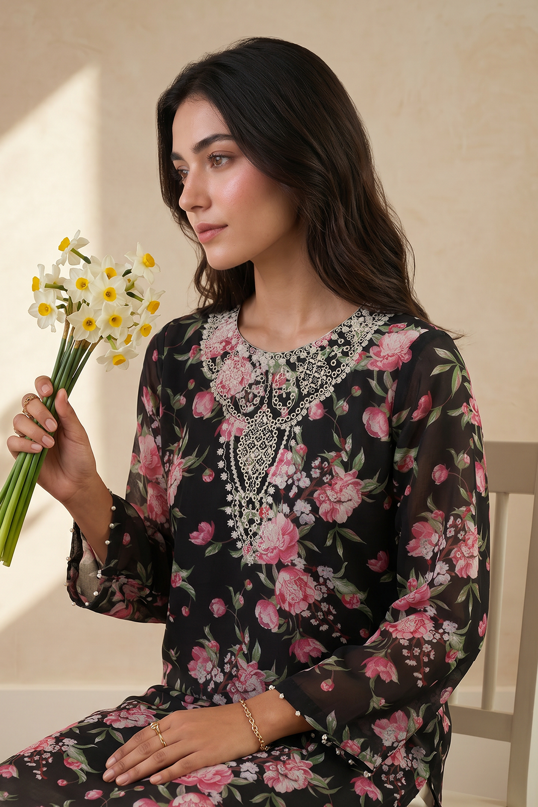 Embroidered Kurta - 2007