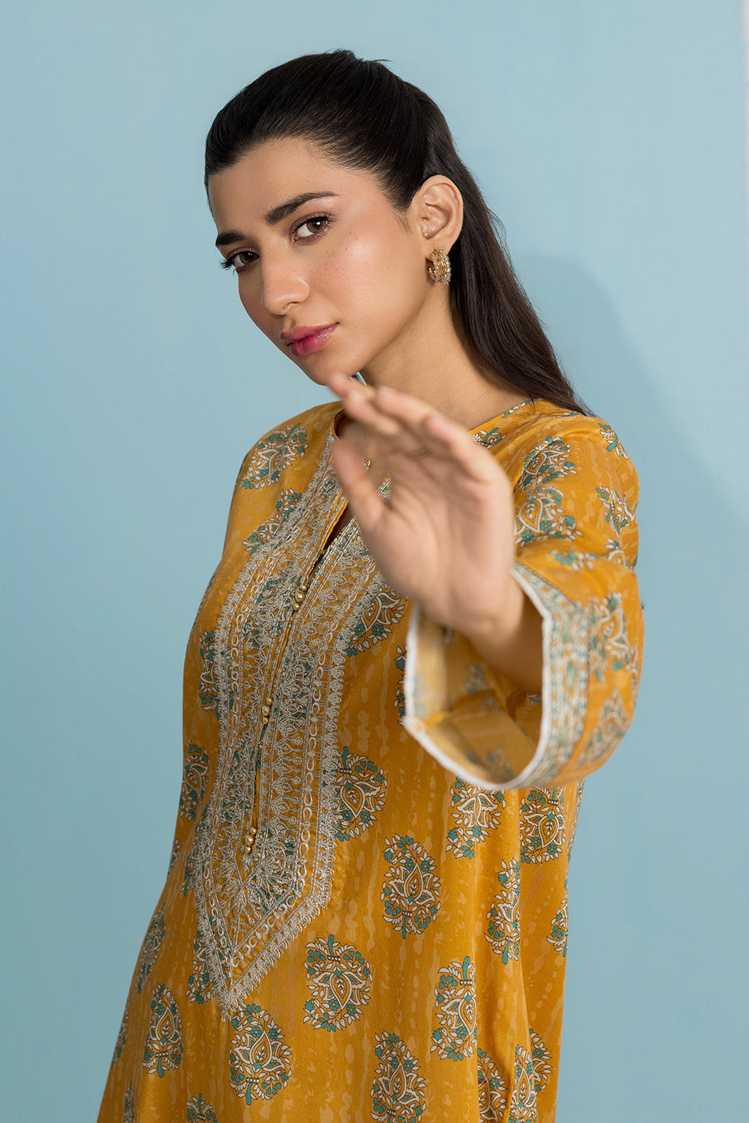 Embroidered Kurta - 2011