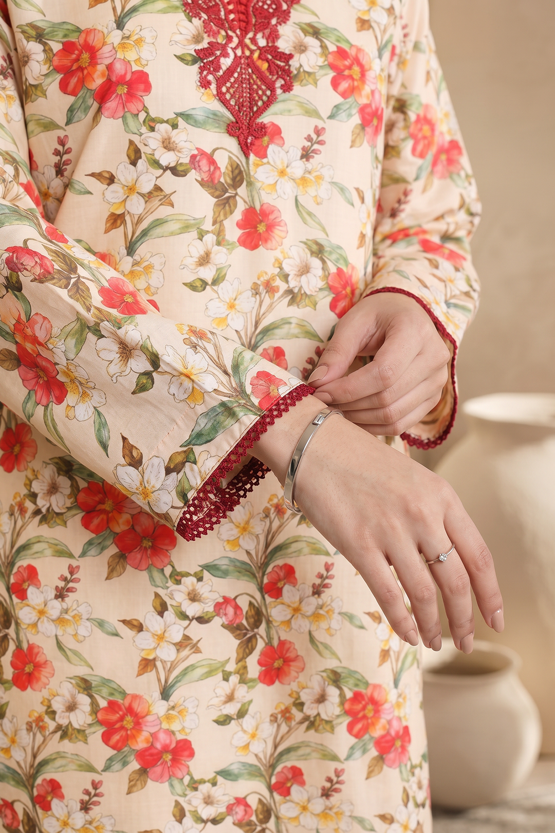 Embroidered Kurta - 2013