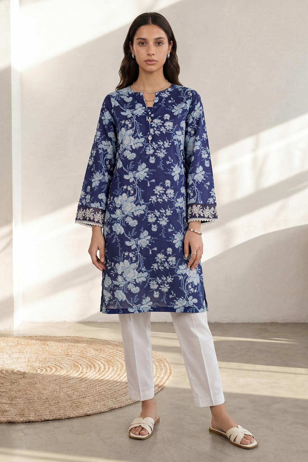 Embroidered Kurta - 2015