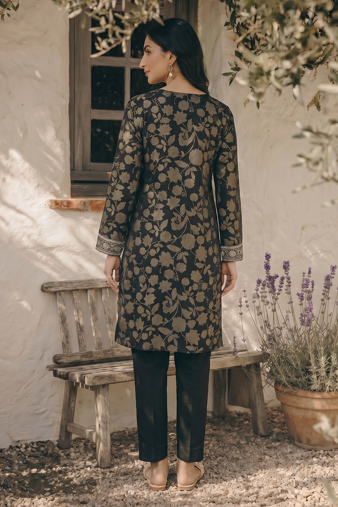 Embroidered Kurta - 2269